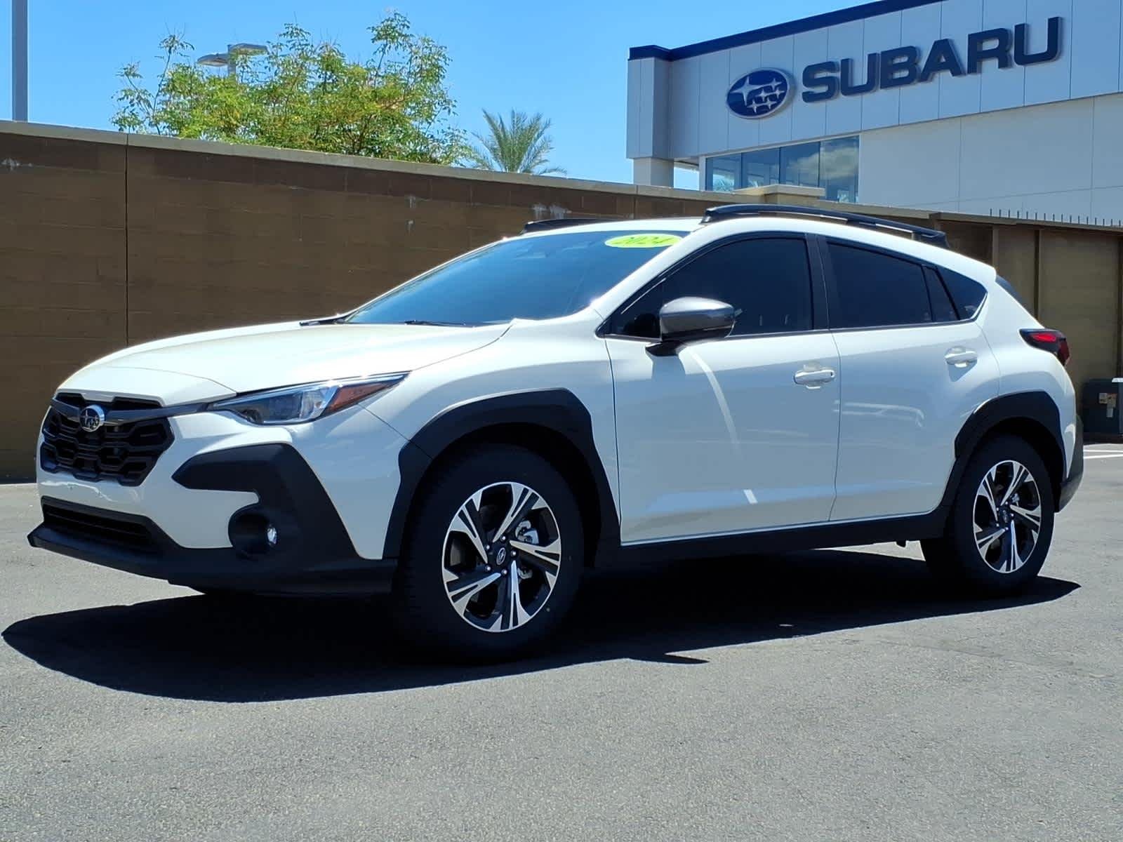 Certified Used 2024 Crystal White Pearl Subaru Premium image 3