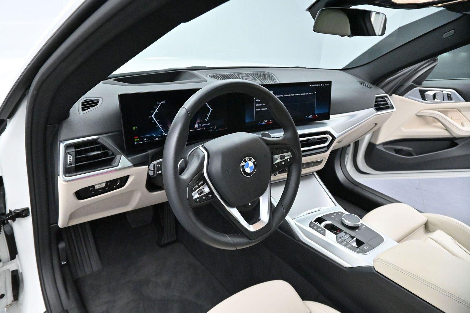 Used 2024 Alpine White BMW 430i xDrive image 14