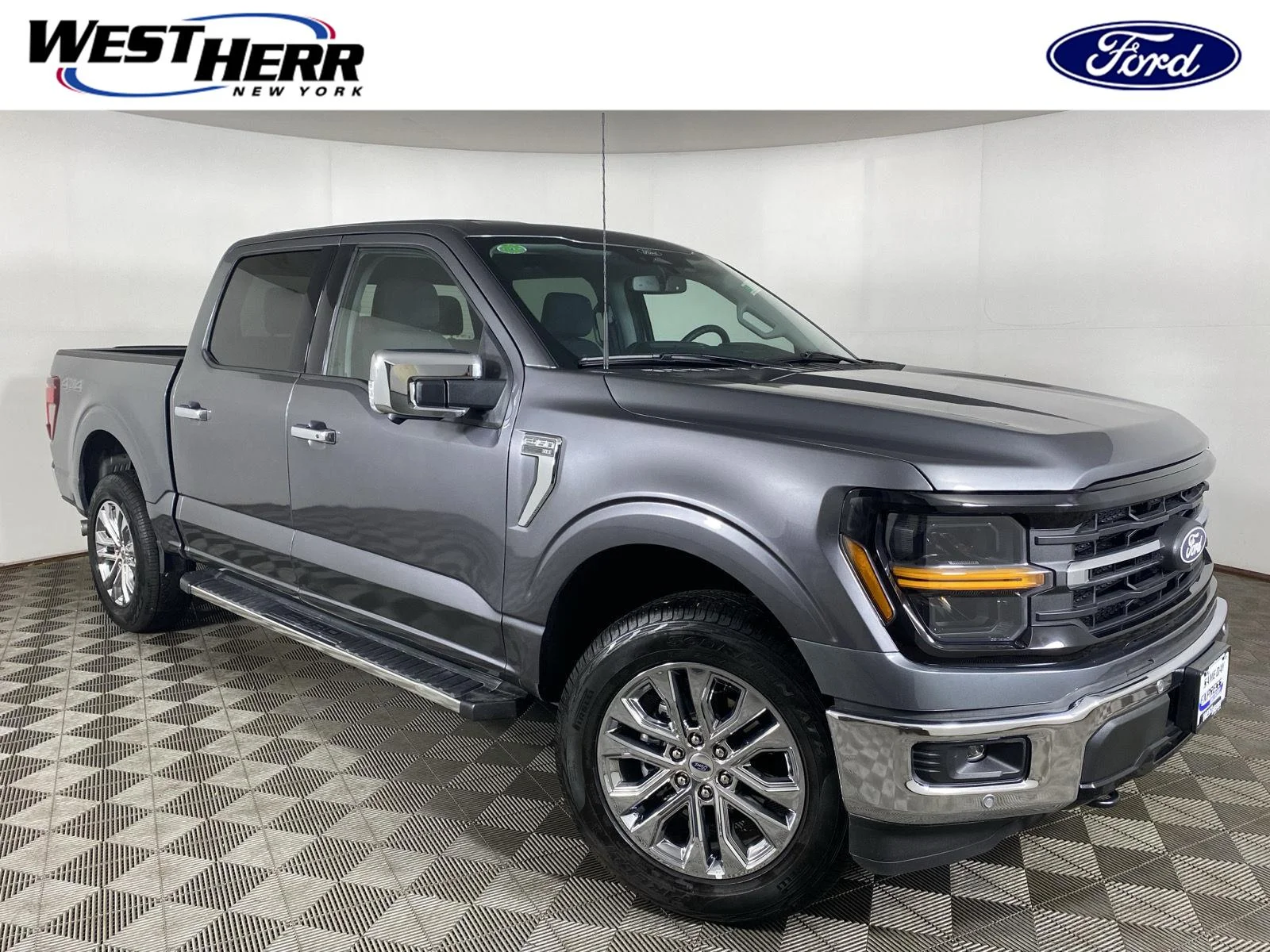 New 2026 Carbonized Gray Metallic Ford XLT image 1
