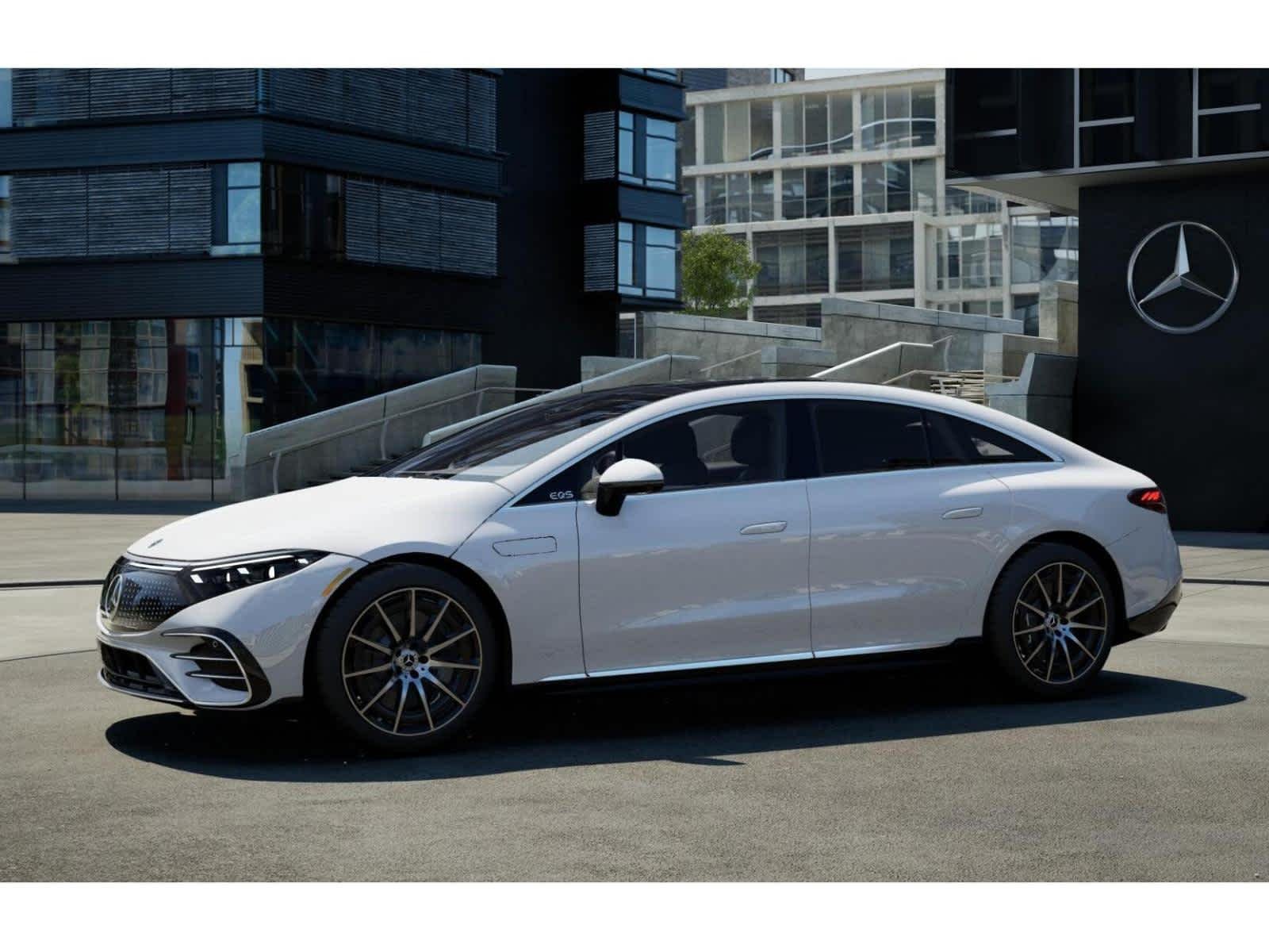 New 2026 Polar White Mercedes-Benz EQS 450 image 35