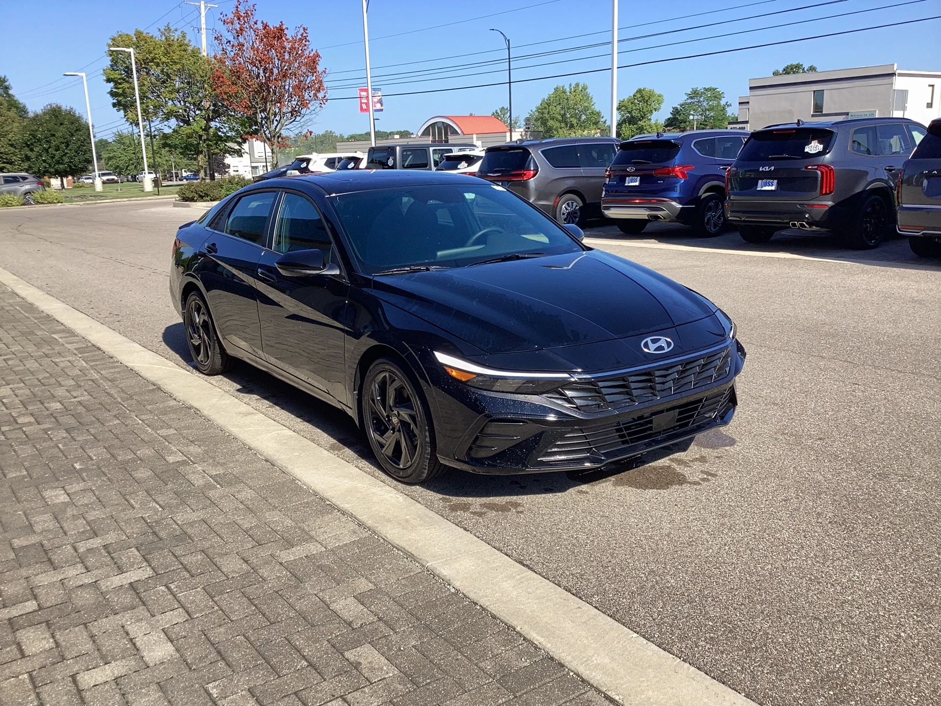 New 2026 Abyss Black Pearl Hyundai SEL Sport Premium image 2