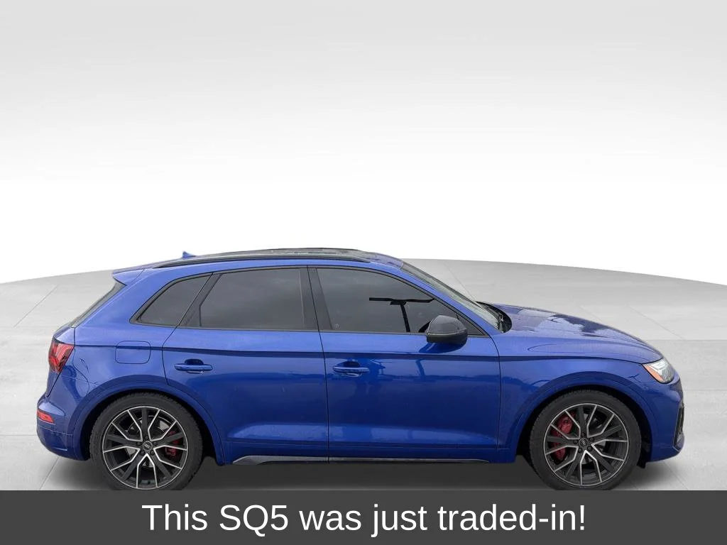 Certified Used 2021 Ultra Blue Metallic Audi Premium Plus image 1