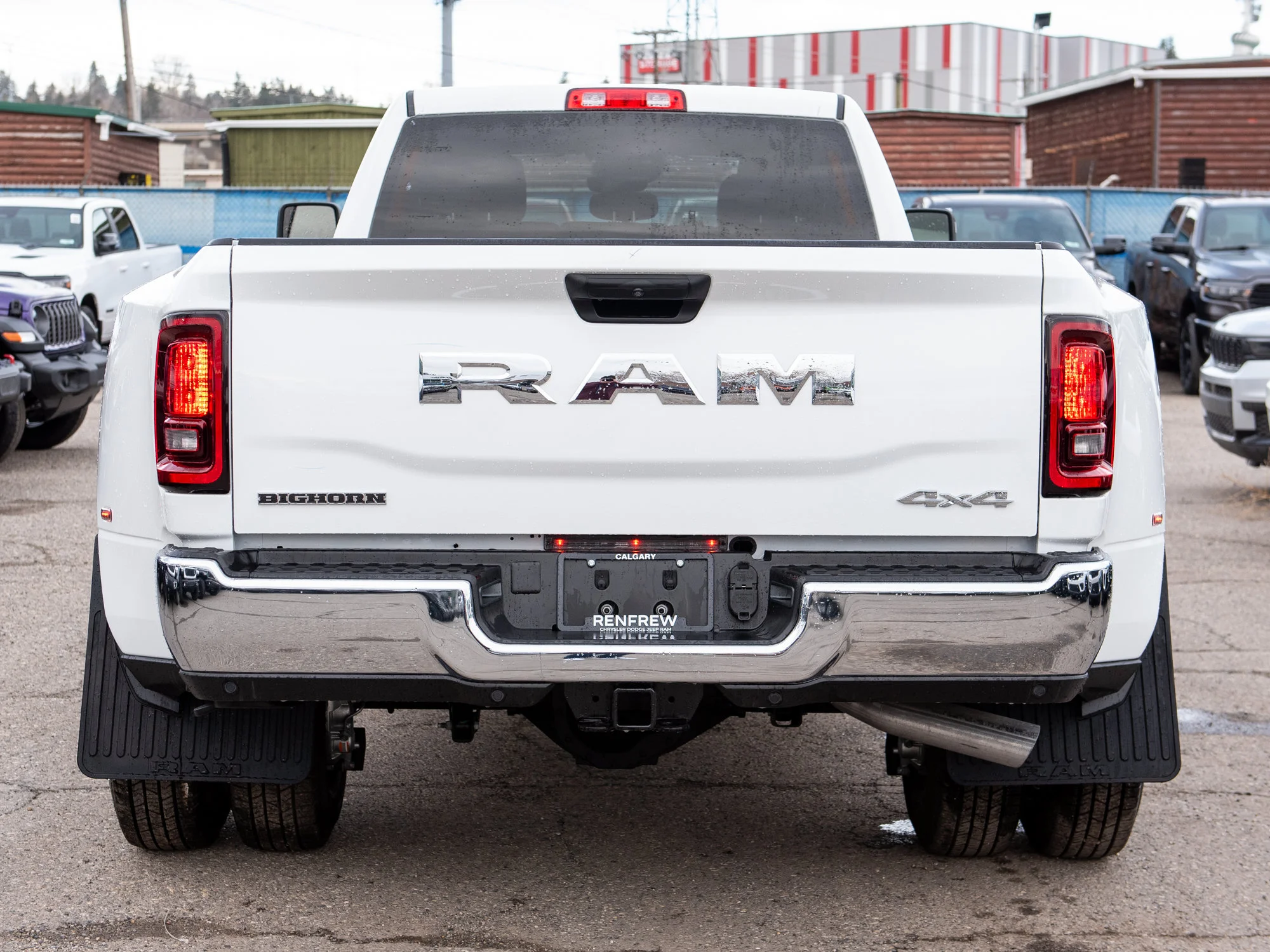 New 2026 White RAM Big Horn* image 5