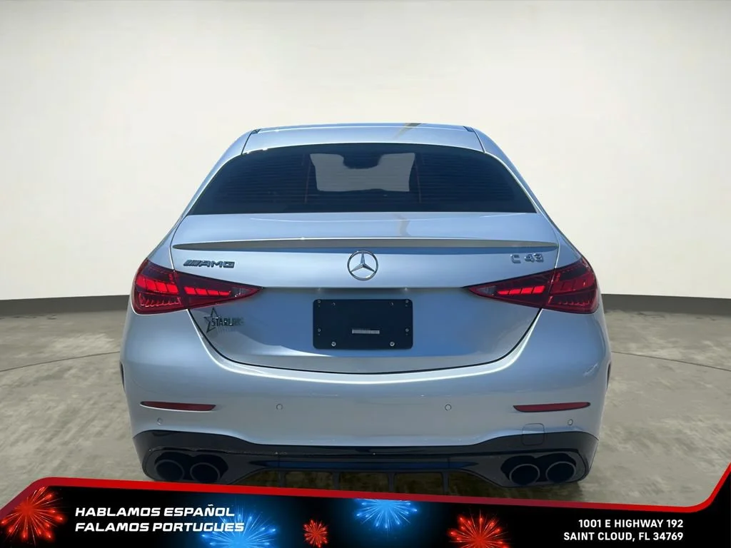 Used 2024 Silver Mercedes-Benz 4MATIC® image 5