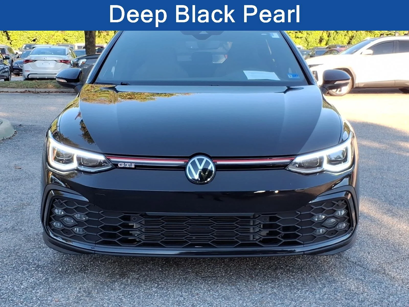 Used 2024 Deep Black Pearl Volkswagen SE image 2