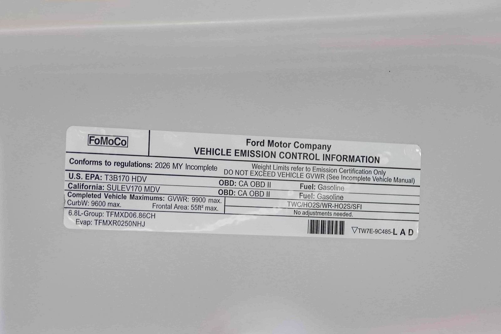 New 2026 Oxford White Ford F-250® XL image 29