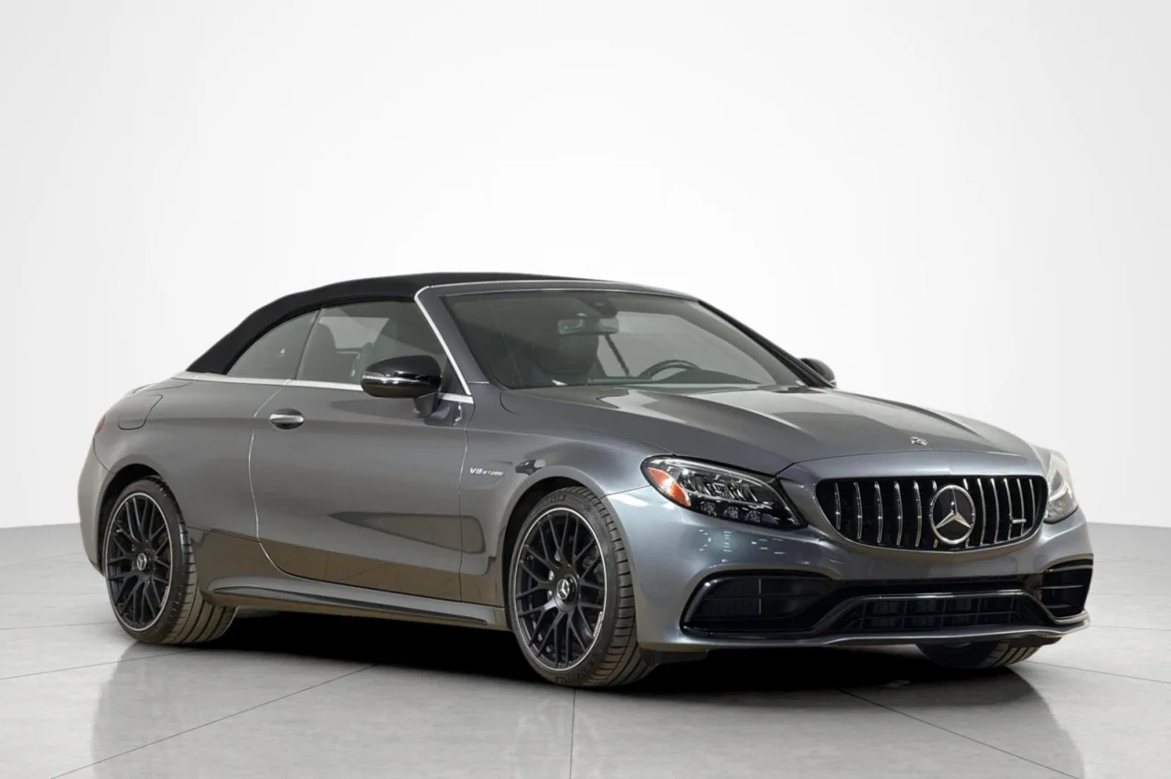Used 2021 GRAPHITE GREY METALL Mercedes-Benz AMG® C 63 image 9