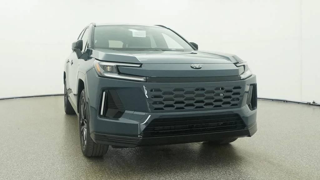 New 2026 Storm Cloud with Midnight Black Metallic roof Toyota XSE image 7