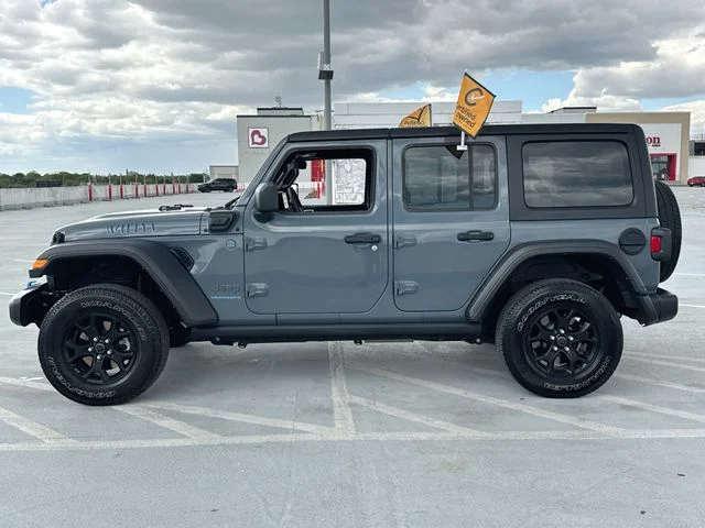 Certified Used 2024 Gray Jeep Willys 4xe image 5