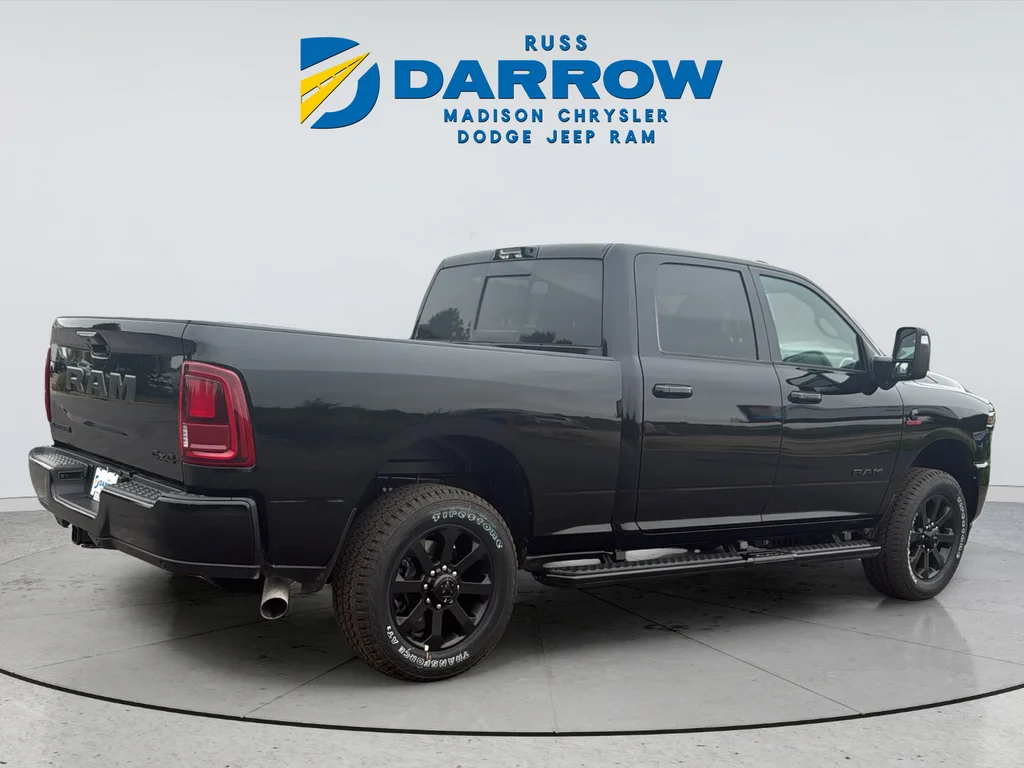 New 2027 Diamond Black Crystal Pearl-Coat Exterior Paint RAM Laramie image 5