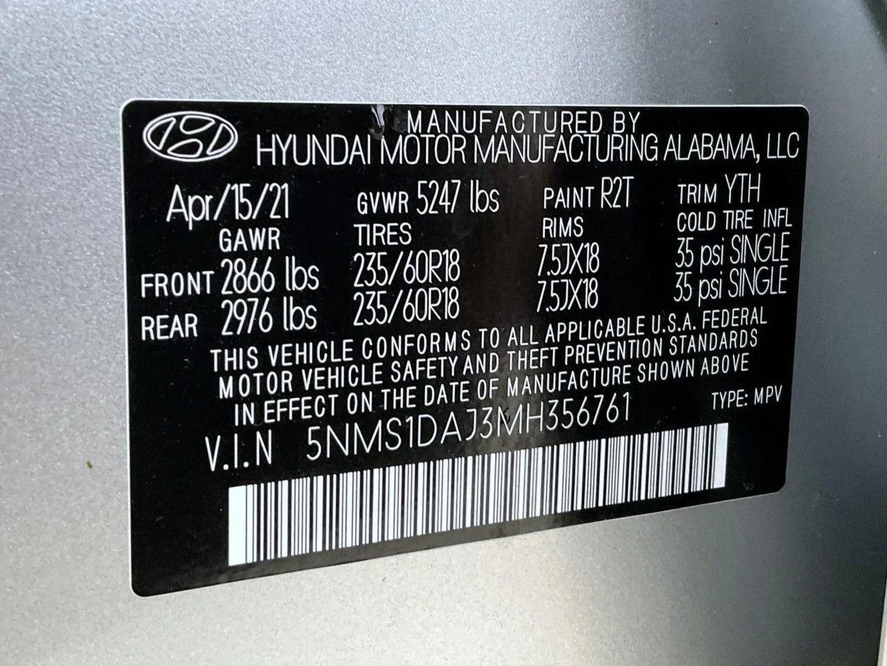 2021 Hyundai Santa Fe SE - Photo 26