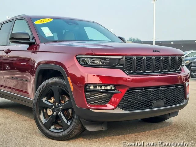 Certified Used 2023 Red Jeep Limited image 2