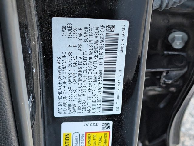 2026 Honda Civic Sport - Photo 34