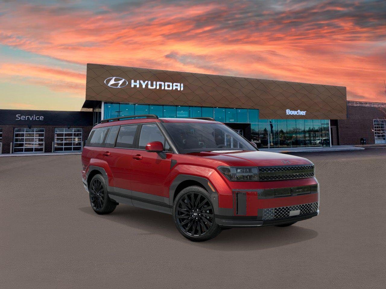New 2026 Ultimate Red Hyundai Calligraphy AWD image 2