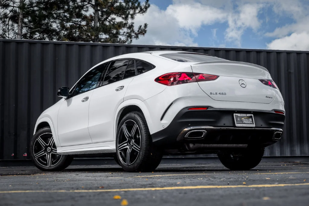 New 2027 Polar White Mercedes-Benz GLE450 image 3