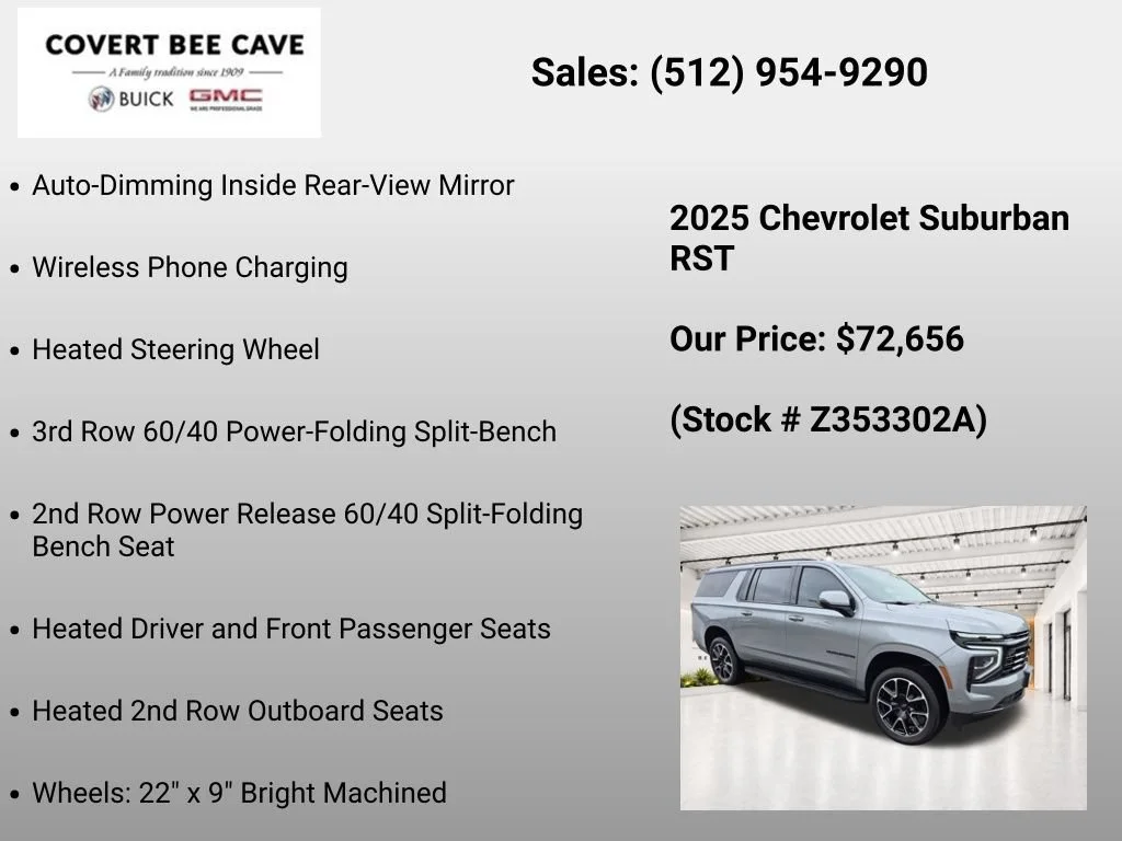 Certified Used 2025 Sterling Gray Metallic Chevrolet RST image 37