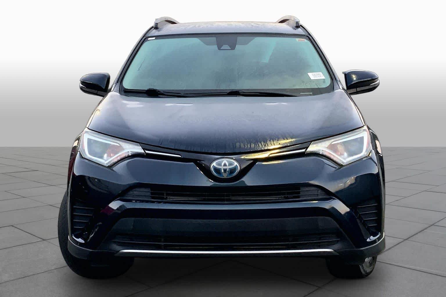 Used 2018 Galactic Aqua Mica Toyota Hybrid LE image 4