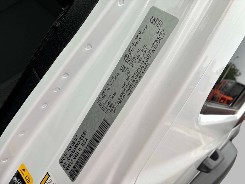 Used 2021 White Jeep Unlimited Sport S image 22