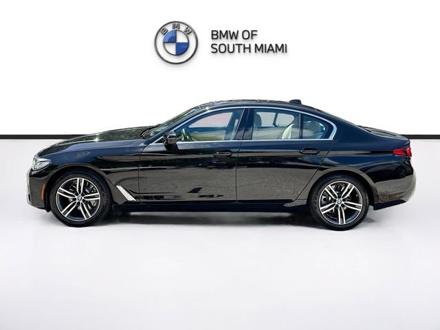 Certified Used 2023 Black BMW 530i xDrive image 4