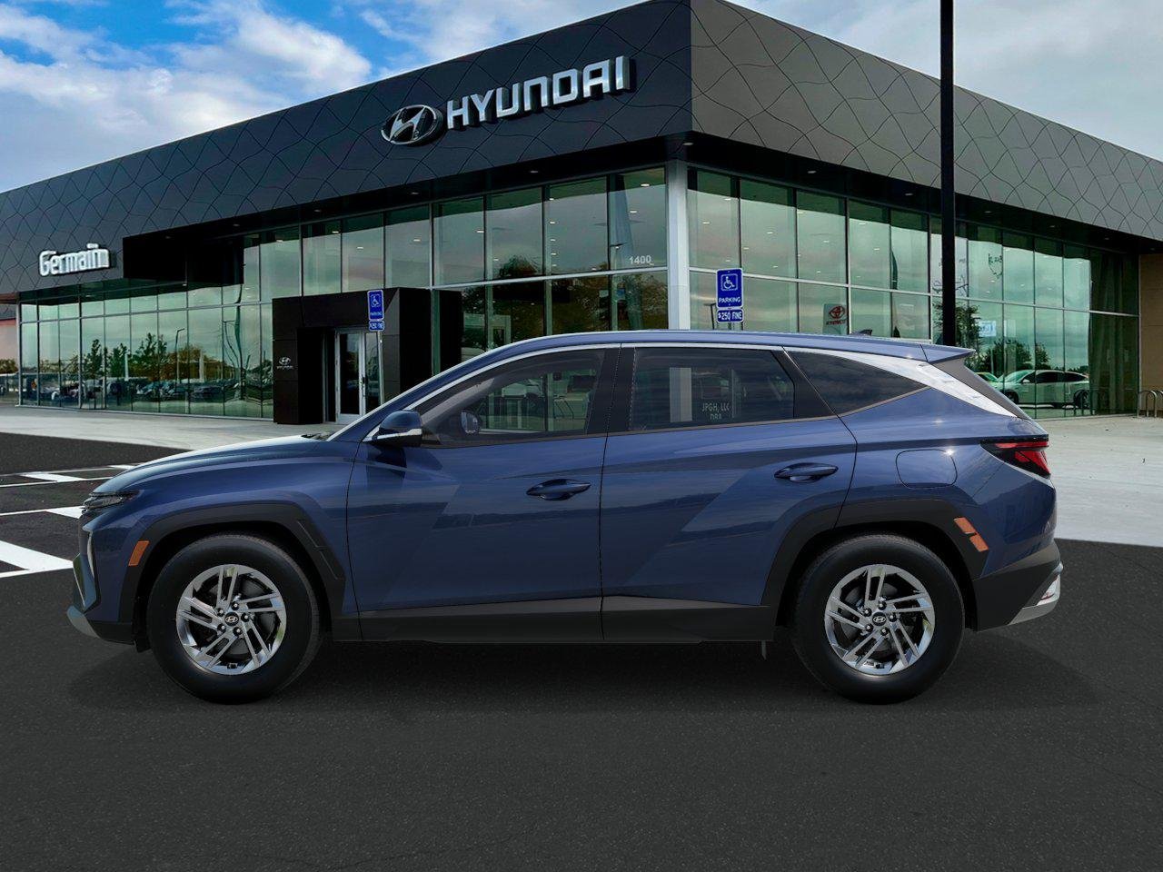 New 2026 Atlantis Blue Hyundai SE AWD image 3