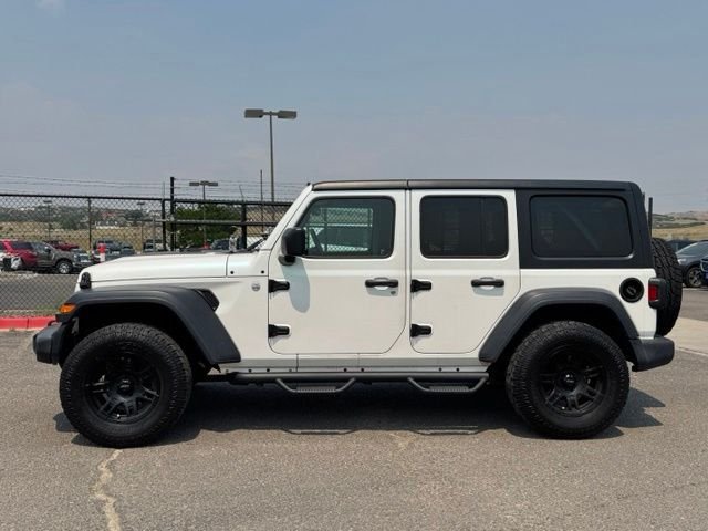 Used 2020 Jeep Wrangler Unlimited Sport S with VIN 1C4HJXDN3LW230499 for sale in Castle Rock, CO