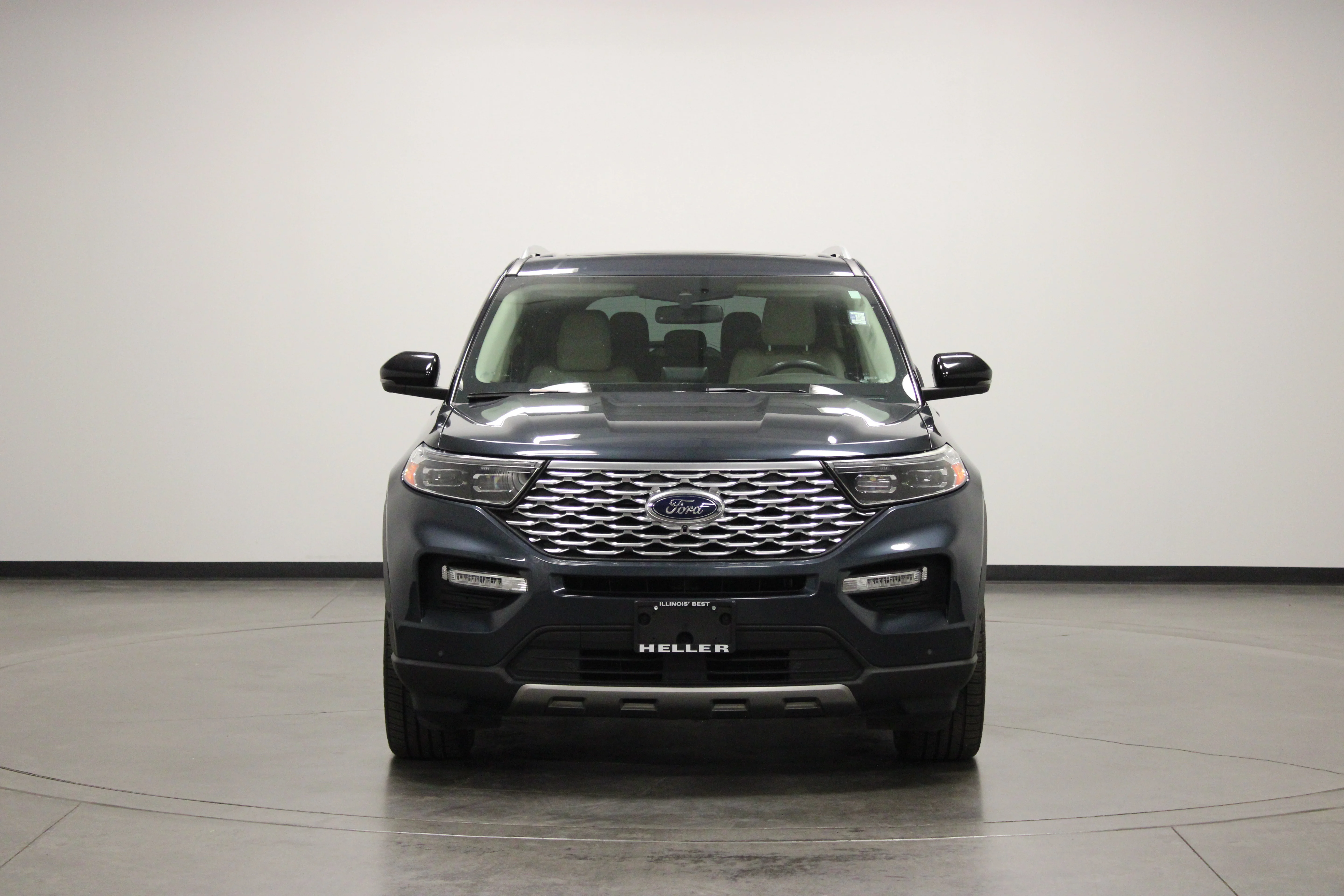 Used 2022 Stone Blue Metallic Ford Platinum image 3