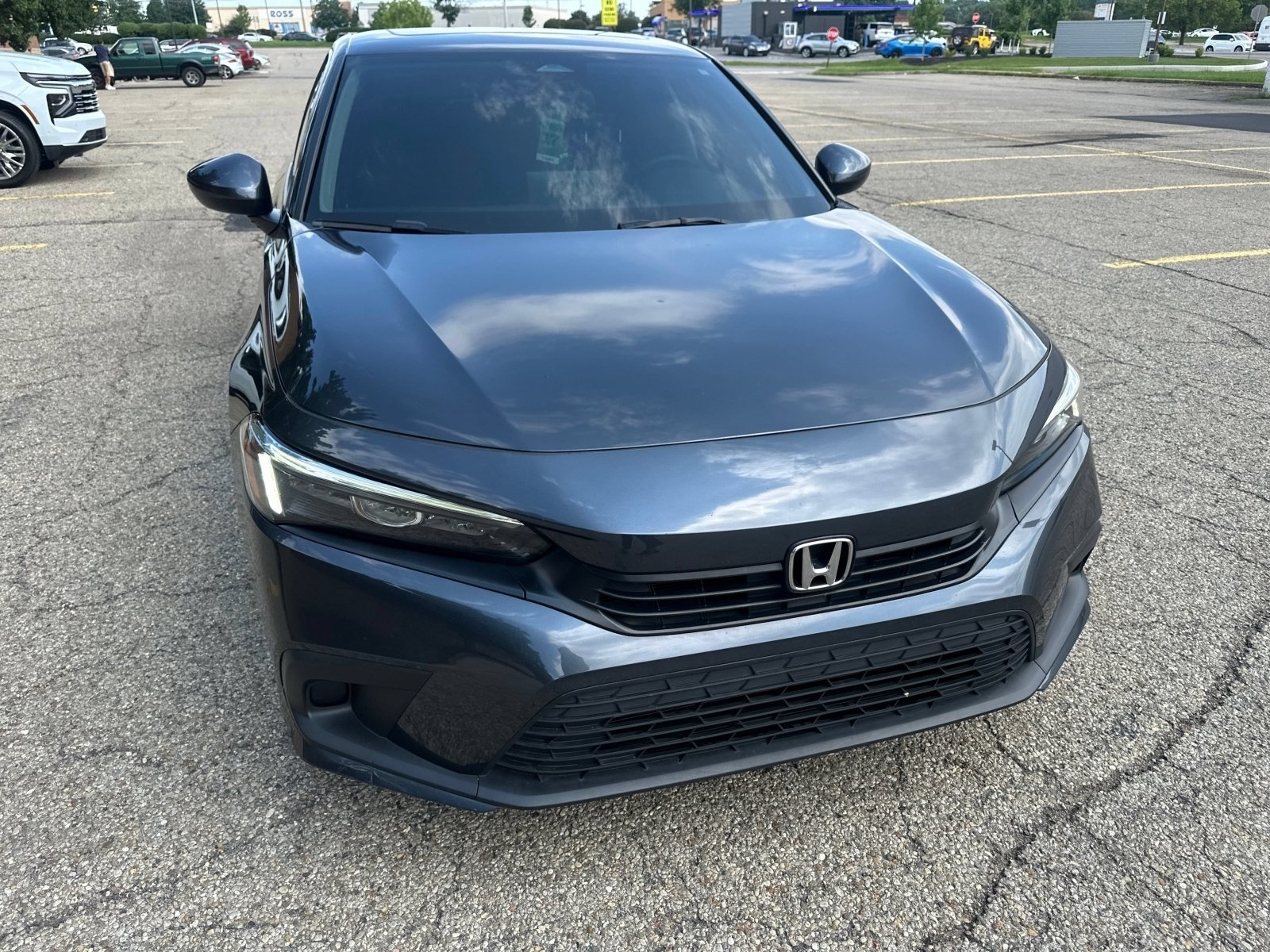 Certified Used 2024 Meteorite Gray Metallic Honda EX image 9