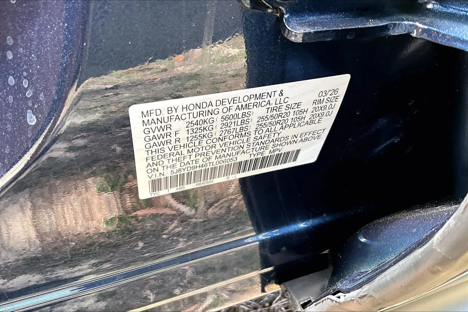 New 2026 Canyon River Blue Metallic Acura w/Technology Package image 22