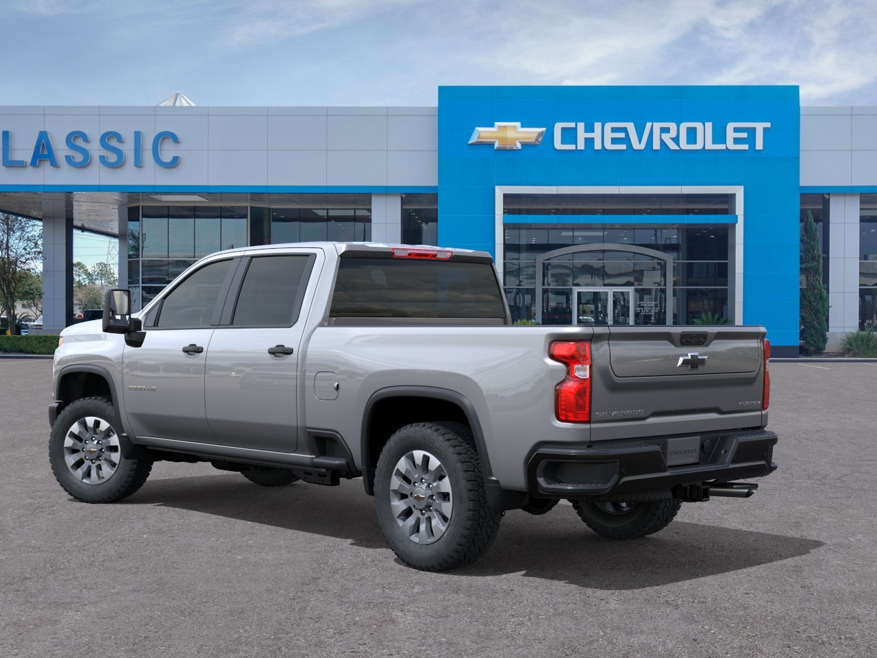 2026 Chevrolet Silverado 2500 HD Custom Gray at Classic Elite Chevrolet Hwy 6