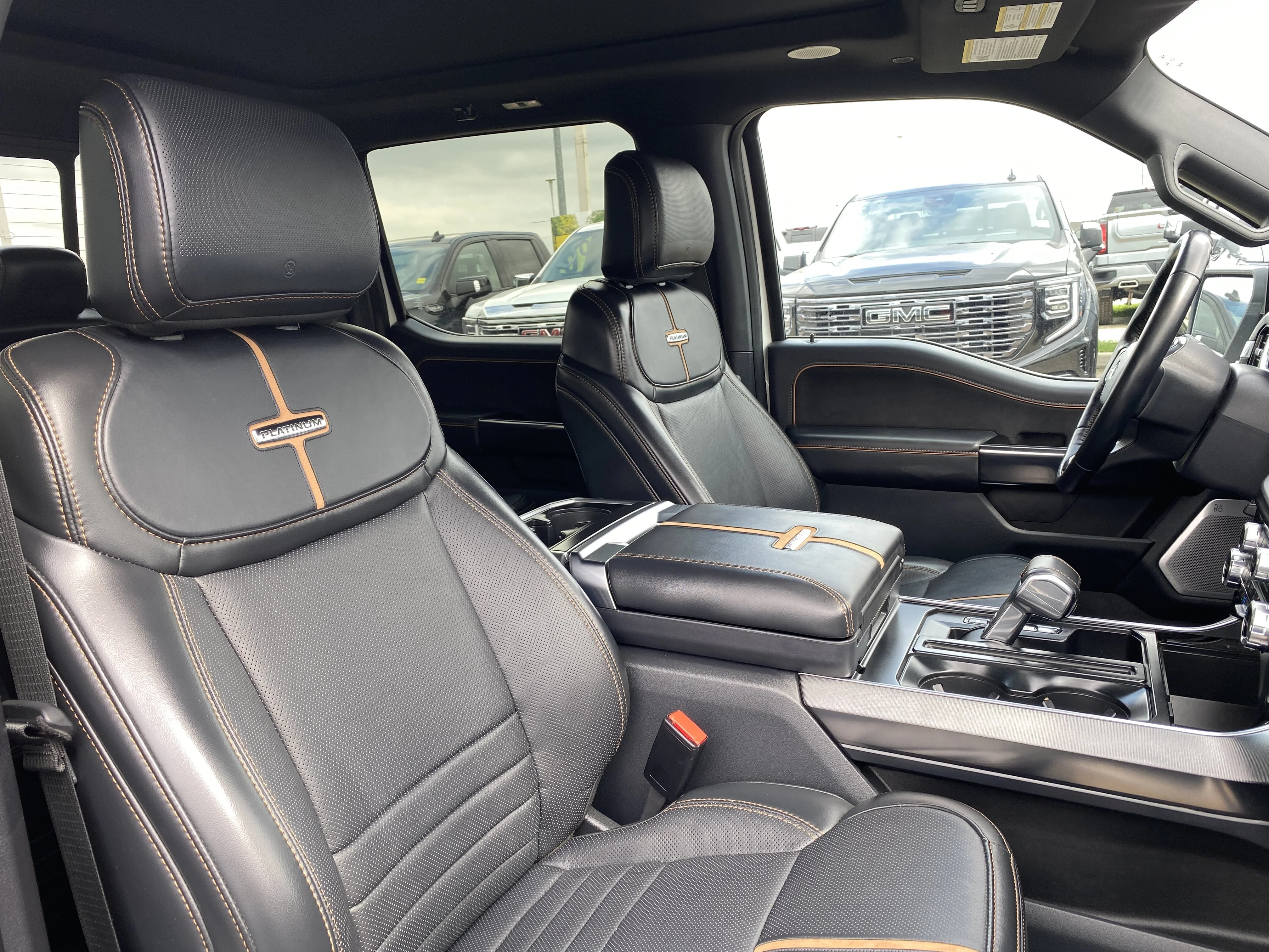 Certified Used 2023 White Ford Platinum * PANORAMIC SUNROOF * MAX TRAILERING PKG * image 23