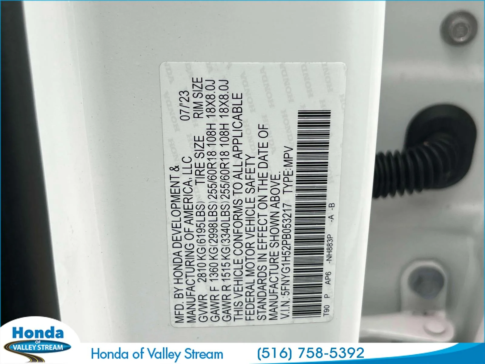 Certified Used 2023 White Honda EX-L image 20