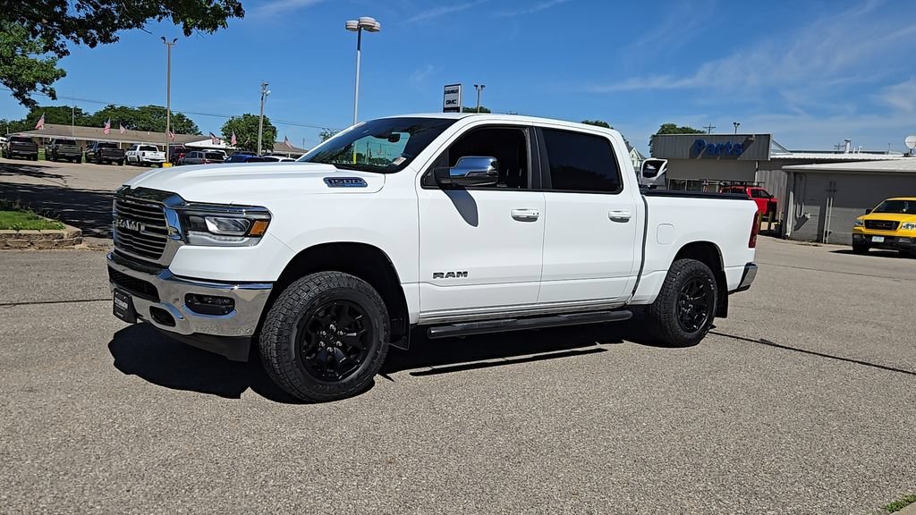 Used 2024 Bright White Clearcoat Ram Laramie image 4