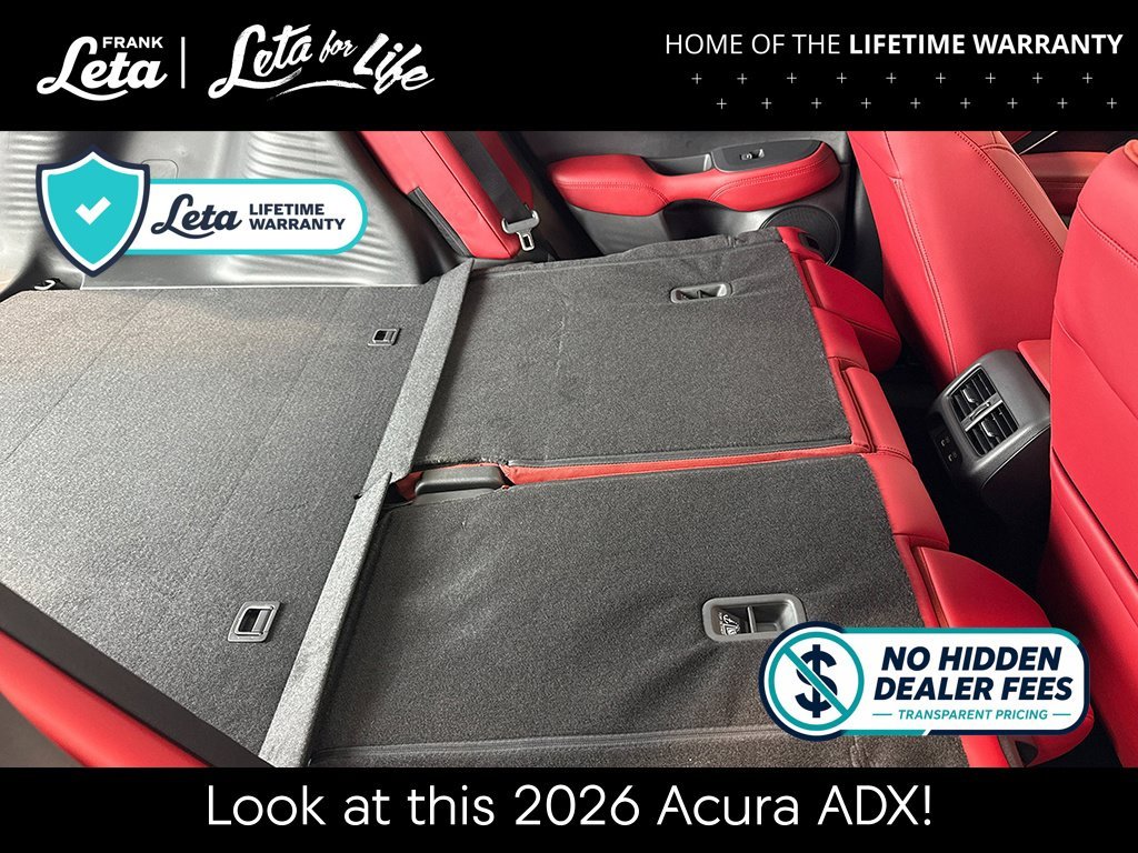 New 2026 Platinum White Pearl Acura w/A-Spec Package image 40