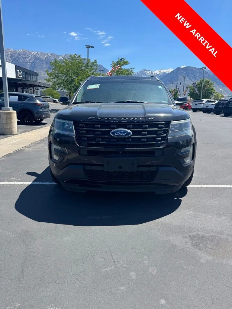 Used 2016 Black Ford Sport image 1