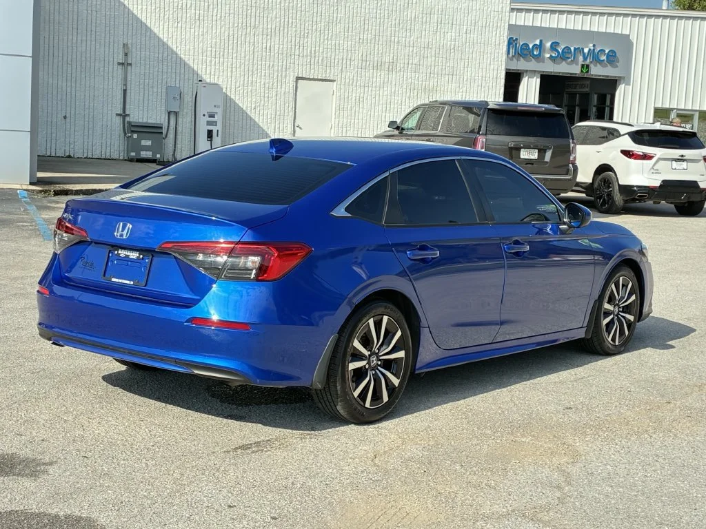 Used 2024 Blue Honda EX image 8