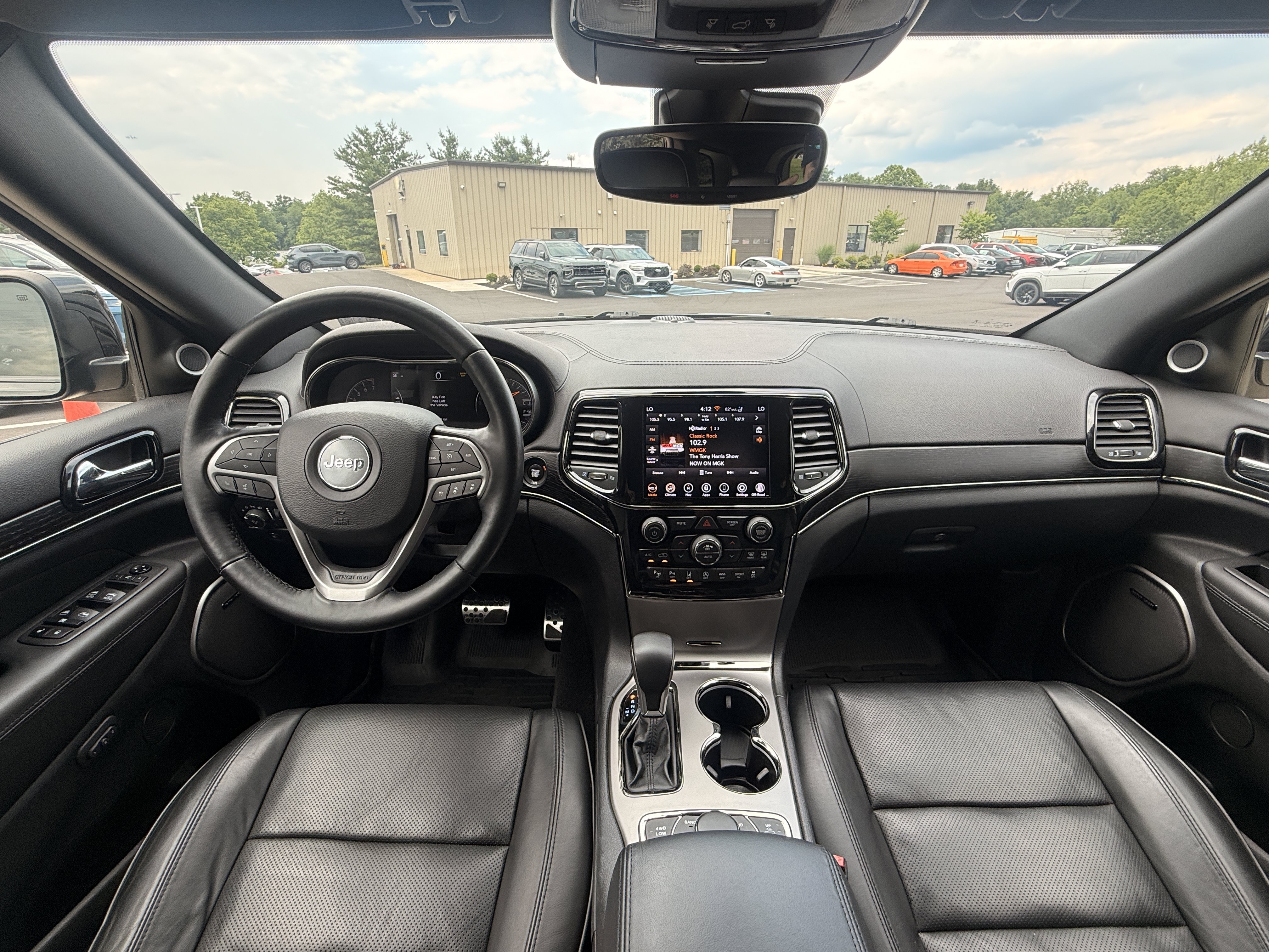 Used 2021 Diamond Black Crystal Pearlcoat Jeep High Altitude image 3