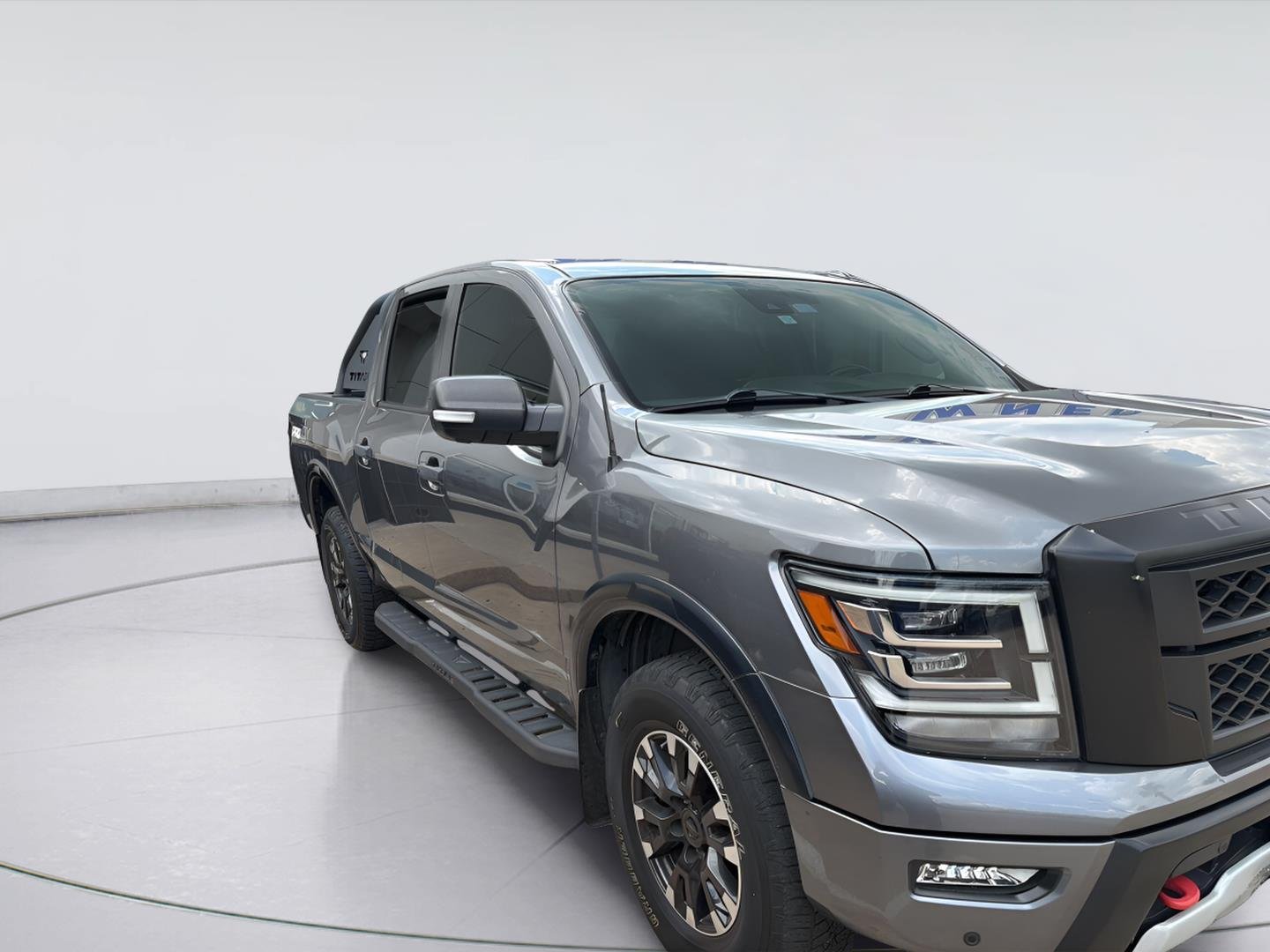 Used 2020 Gun Metallic Nissan PRO-4X image 1