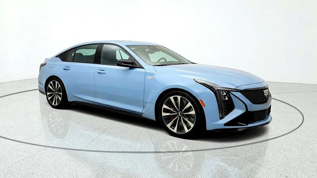 Used 2025 Drift Metallic Cadillac 4dr Sedan Blackwing w/ Precision Pkg, Parking Pkg & PDR image 3
