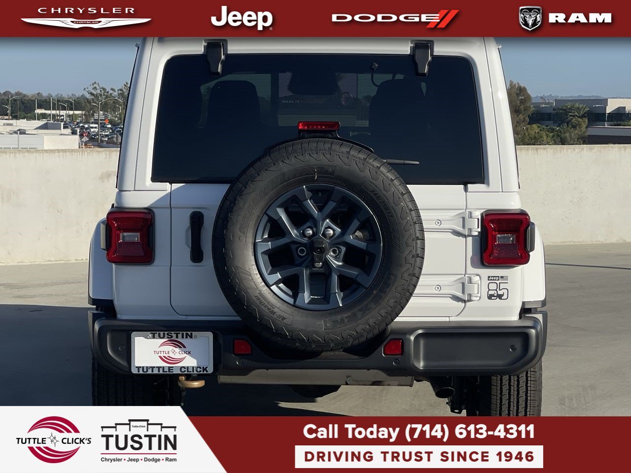 New 2026 Bright White Clearcoat Jeep 85th Anniversary image 11