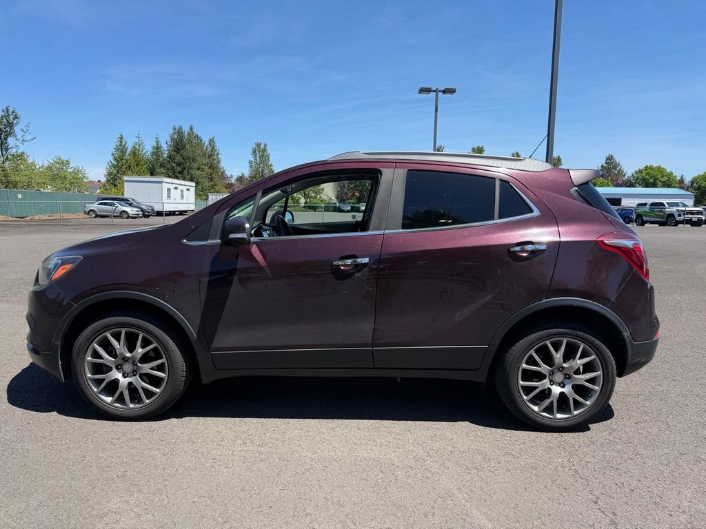 Used 2017 Black Cherry Metallic Buick Sport Touring image 4