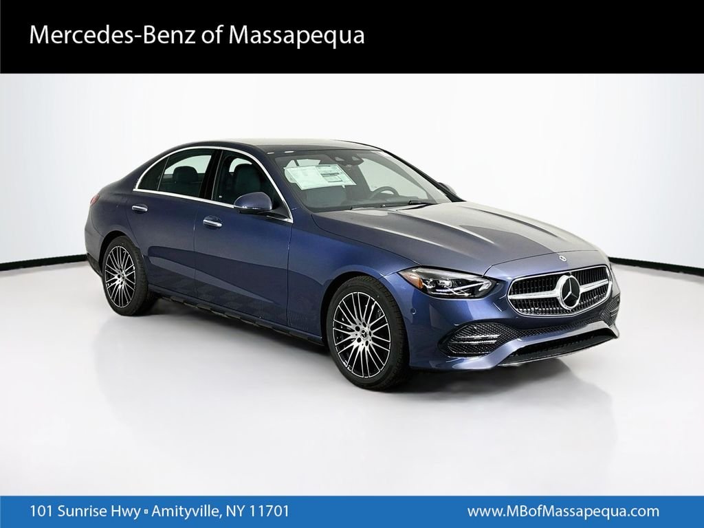New 2026 Twilight Blue Metallic Mercedes-Benz C 300 image 1