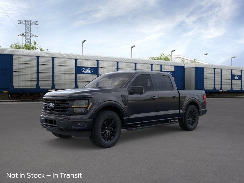 New 2026 Agate Black Metallic Ford XLT image 1