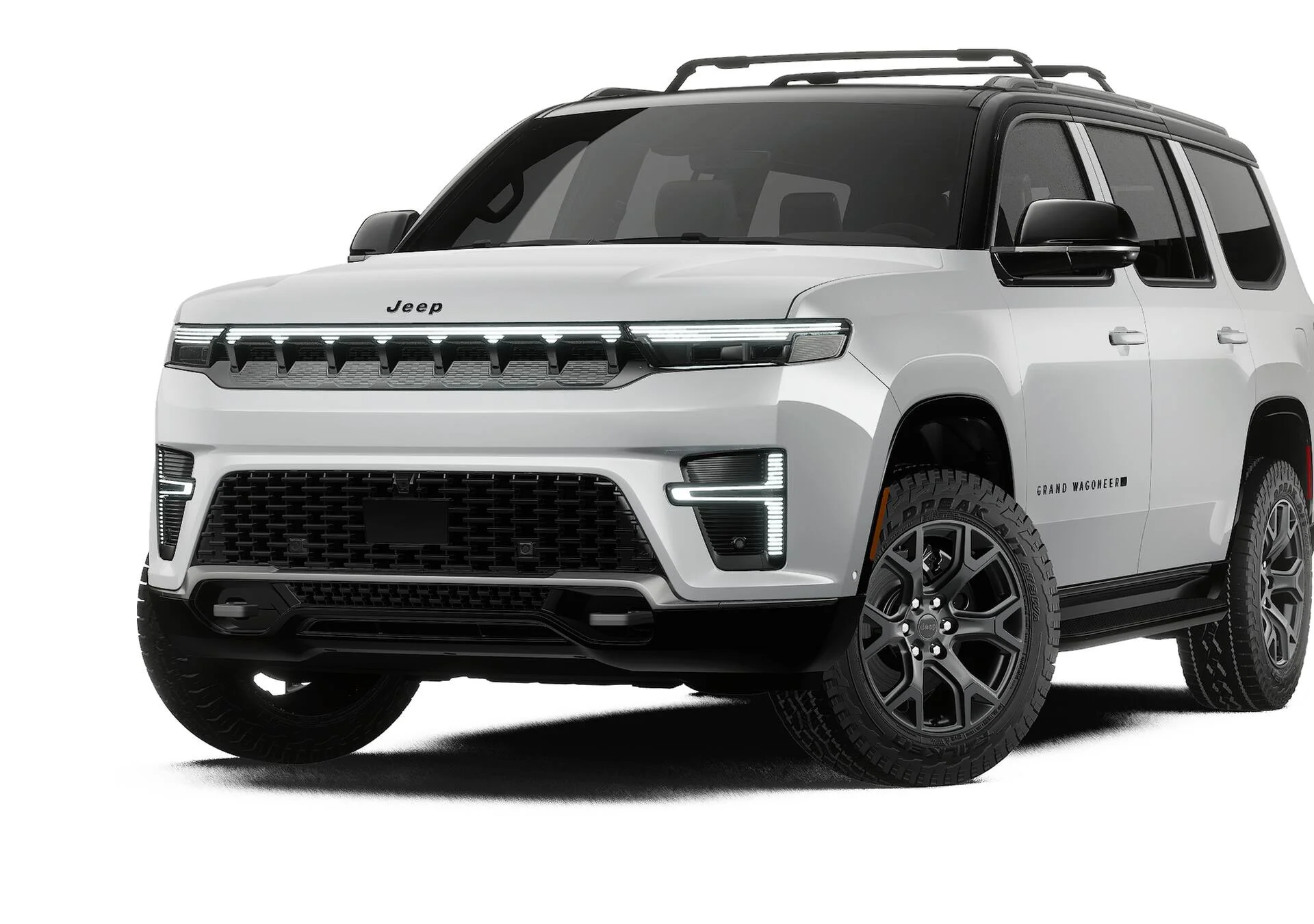 New 2027 Bright White Clear-Coat Paint Jeep Grand Wagoneer image 1