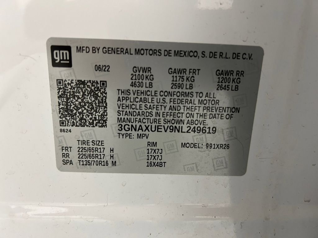 Used 2022 White Chevrolet LT image 20