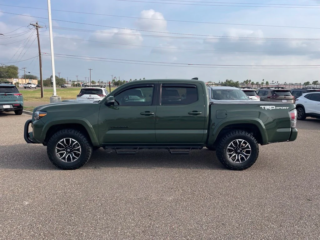 Used 2021 Green Toyota TRD Sport image 4