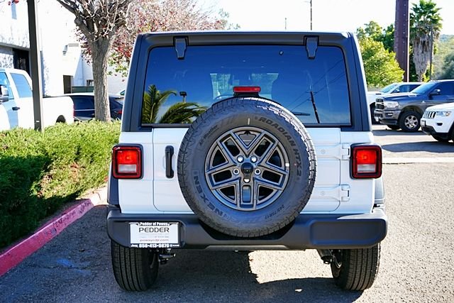 New 2026 Bright White Clear-Coat Exterior Paint Jeep Sport S image 11