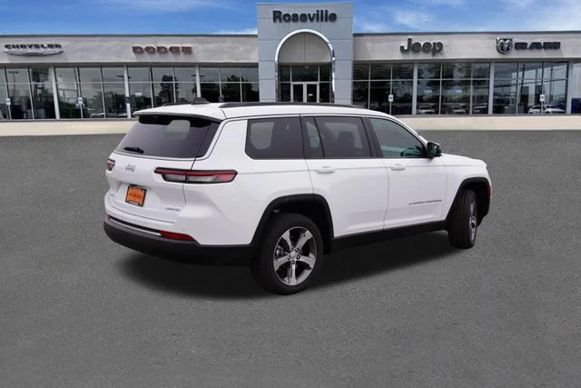 New 2026 Bright White Clear-Coat Exterior Paint Jeep Limited image 3