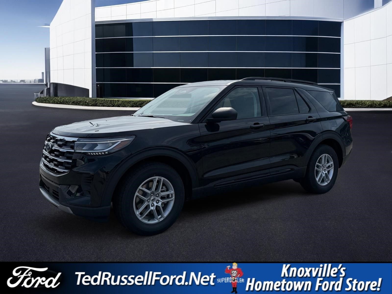 New 2026 Agate Black Metallic Ford Active image 1