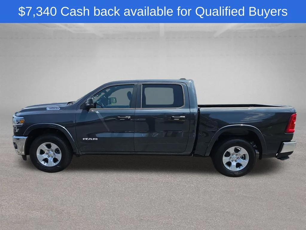 New 2026 Forged Blue Metallic Exterior Paint RAM Big Horn/Lone Star image 2