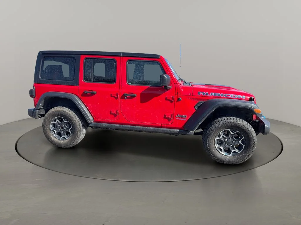 Used 2022 Red Jeep Unlimited Rubicon 4xe image 8